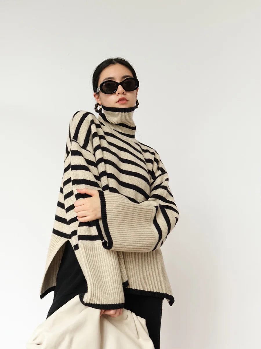 Oversize Striped Sweater