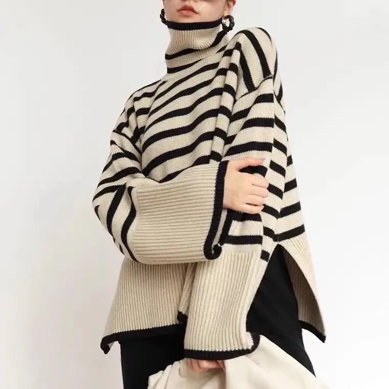 Oversize Striped Sweater